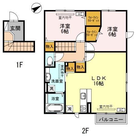 パストラル（201） 間取り図画像