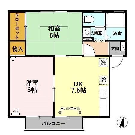 リジエール（202） 間取り図画像