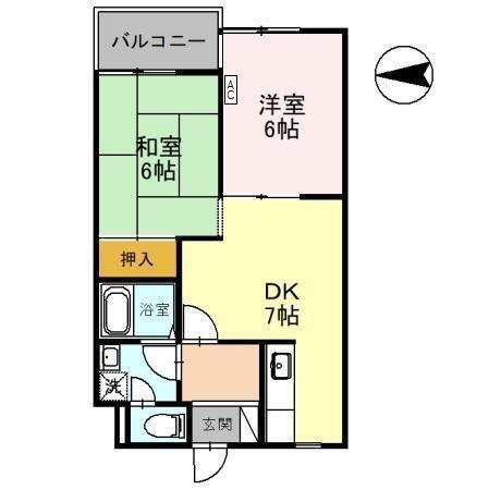 ＫＵハイツ（103） 間取り図画像