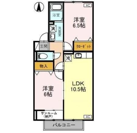 Ｍ１２８（103） 間取り図画像