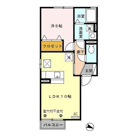 ステラ寿(ﾋｻ)（101） 間取り図画像