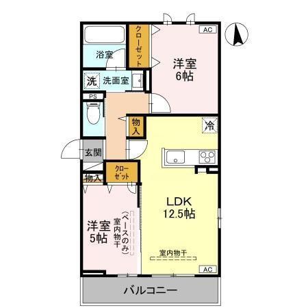 DR長坂台CORAZON（301） 間取り図画像