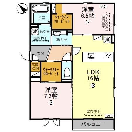 Sunllena（サンジェーナ）（302） 間取り図画像