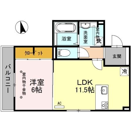 WILL(ｳｨﾙ)（205） 間取り図画像