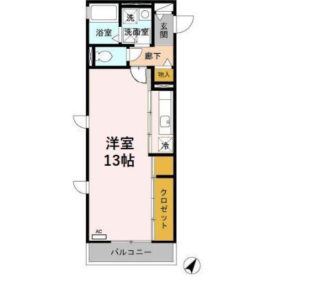 Ｂａｎｙａｎ Ｔｒｅｅ（ﾊﾞﾆﾔﾝ ﾂﾘｰ）（307） 間取り図画像