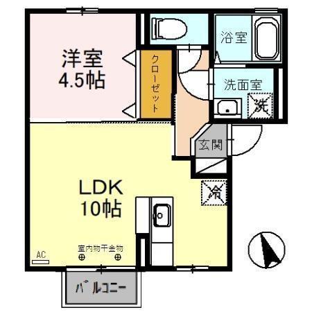 ウィルモア弐番館（203） 間取り図画像