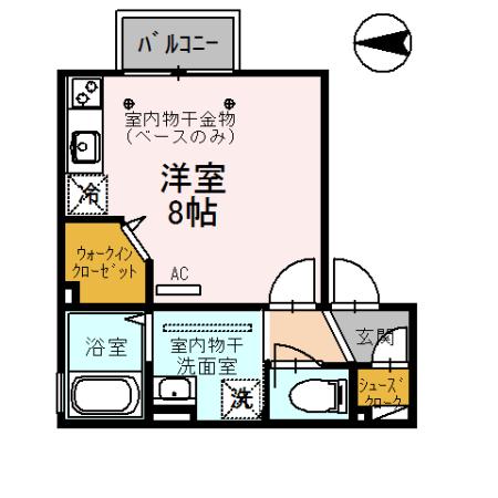 Campagne(ｶﾝﾊﾟｰﾆｭ)（202） 間取り図画像
