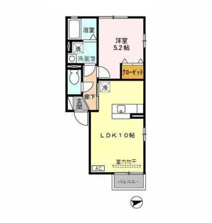 Ｃａｓａ Ｓｉｌｖａｅ（205） 間取り図画像