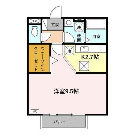 セジュール・ヴィラ（102） 間取り図画像
