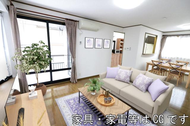 御所町Ｍ貸家（Ⅰ） リビング