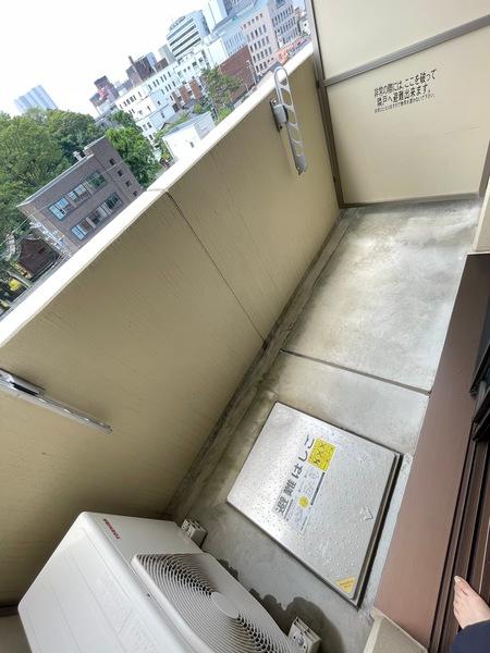 アムールペー西町（605） バルコニー