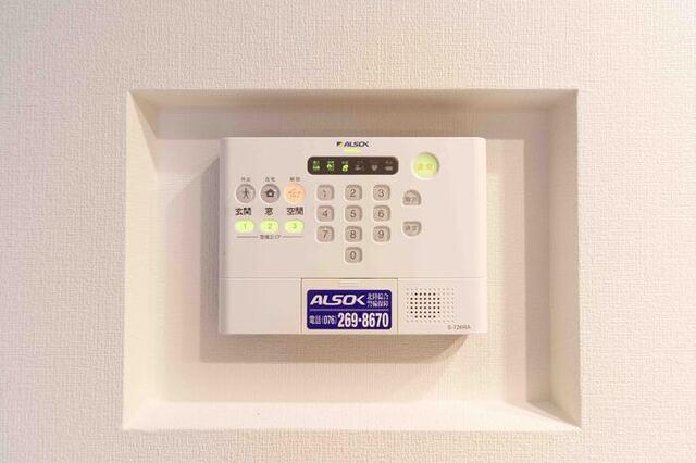 グレースフル華　A棟（105） セキュリティ