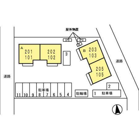 Lagrus（ﾗｸﾞﾗｽ）　B棟（103） その他