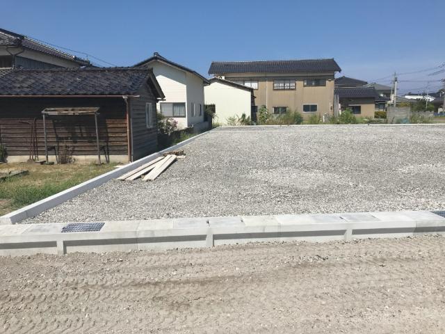 宅地⑥号地造成工事中