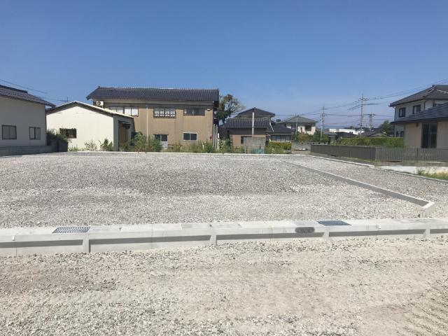 宅地⑦号地造成工事中