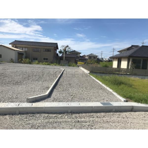 宅地⑧号地造成工事中、道路