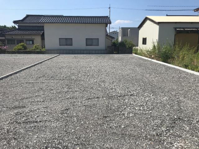 宅地8号地造成工事中