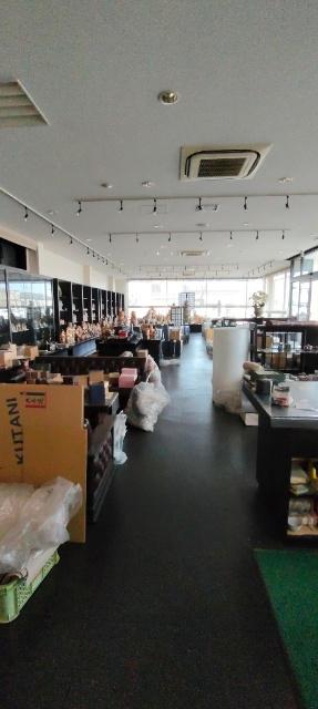 小松市御館町売り住宅付き店舗 土地画像