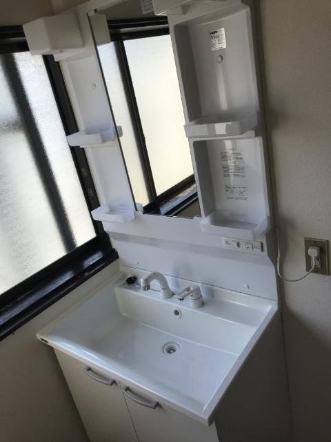 小松市安宅町の平屋物件 洗面