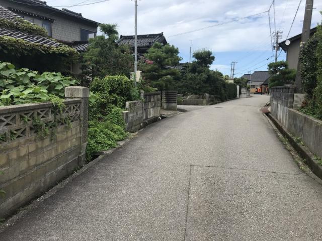 高岡市米島の建物解体更地渡しの売土地 土地画像