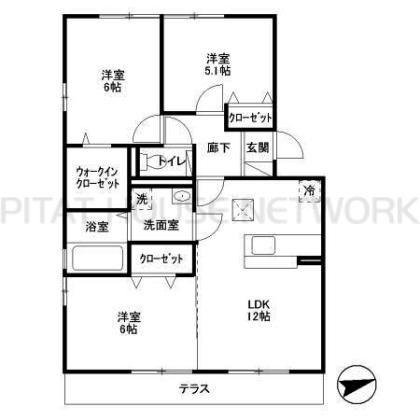  間取り図写真