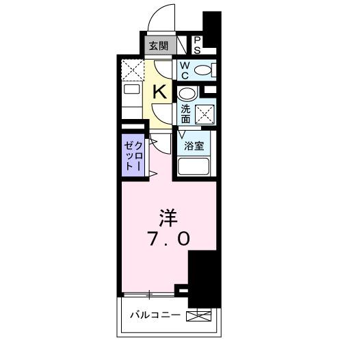 ジョリ　シャルマン（503） 間取り図画像
