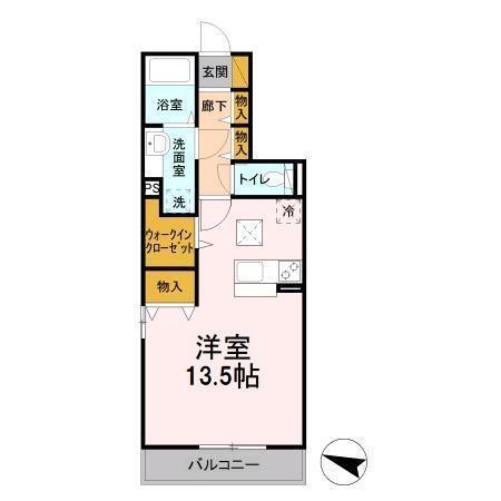 プランドール樹（105） 間取り図画像