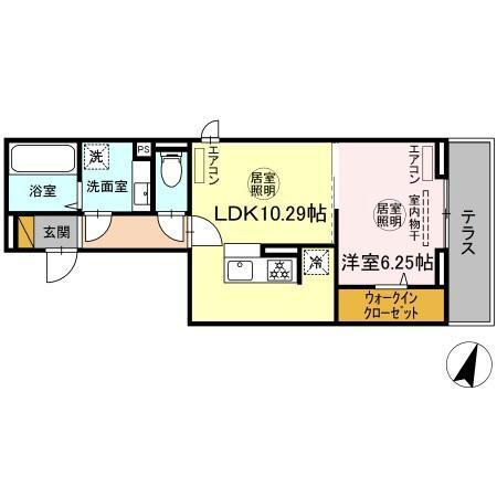 アヴァンスコート壱番館（102） 間取り図画像
