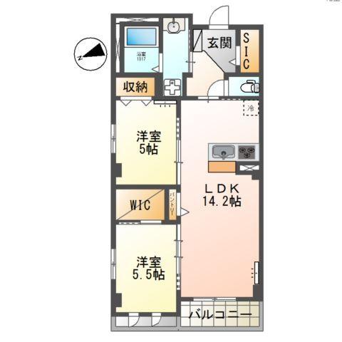 千葉パークストリート 間取り図画像