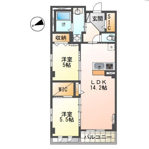 千葉パークストリート 間取り図画像