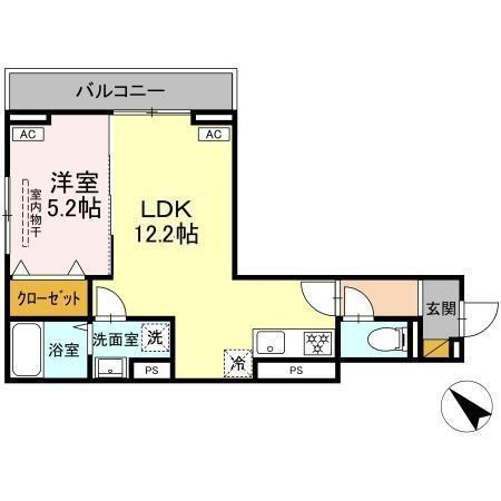 D-SOLACE新千葉3丁目（302） 間取り図画像