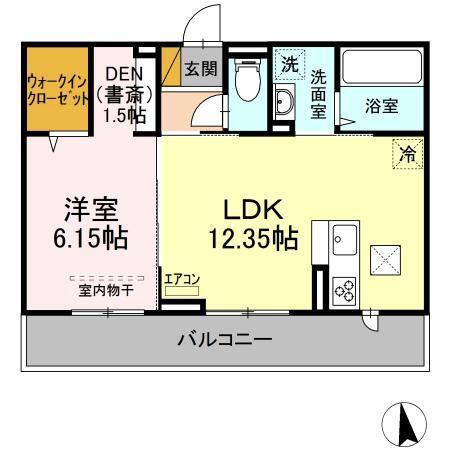 ランギロア（102） 間取り図画像