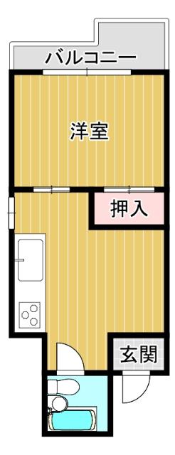 南町コーポビアネーズ 間取り図画像