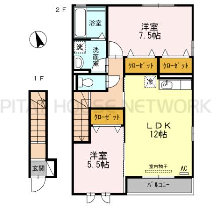  間取り図写真