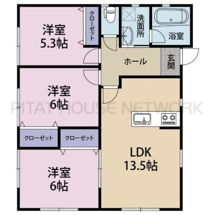  間取り図写真