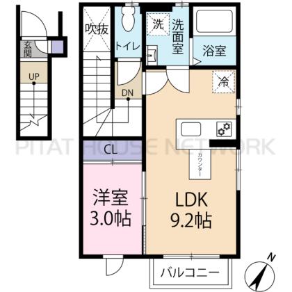  間取り図写真