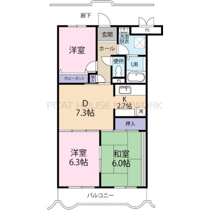  間取り図写真