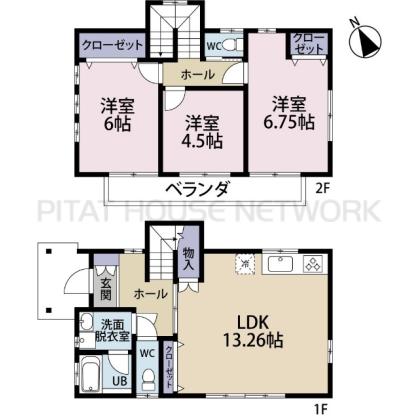  間取り図写真