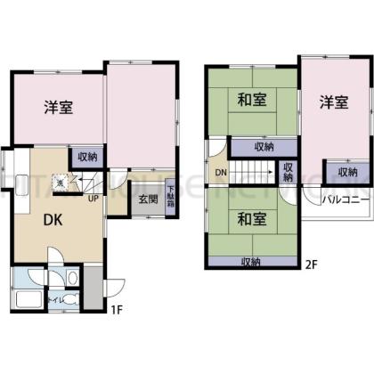  間取り図写真