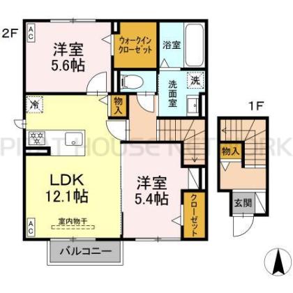  間取り図写真