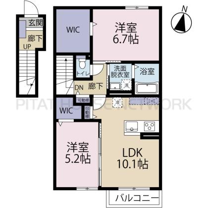  間取り図写真