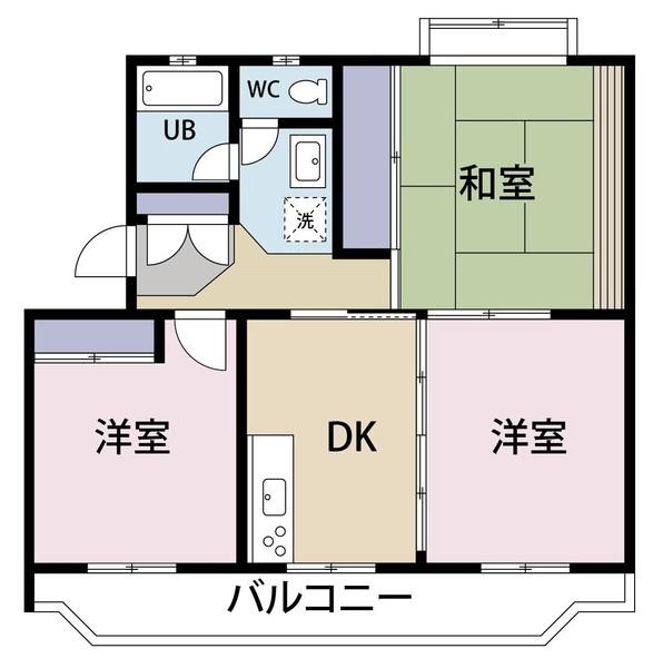 ピュアコーポA（301） 間取り図画像