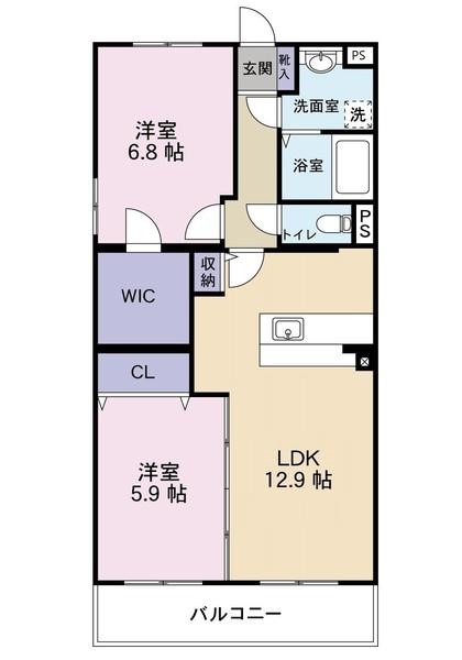 グランストークヴィレッジ（307） 間取り図画像