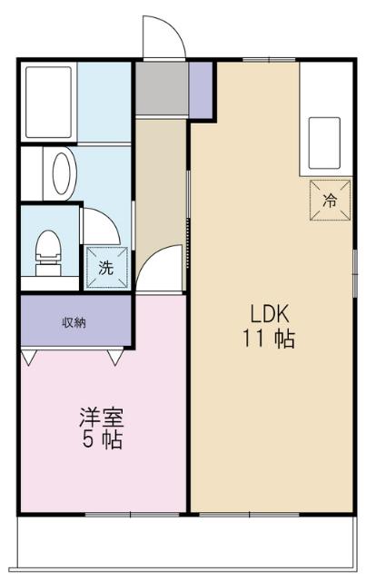 サンシャイン小泉（102） 間取り図画像