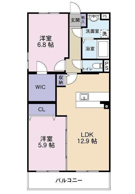 グランストークヴィレッジ（305） 間取り図画像