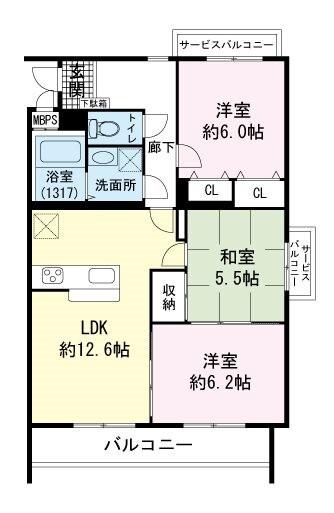  間取り図写真