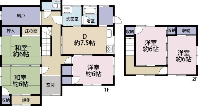  間取り図写真