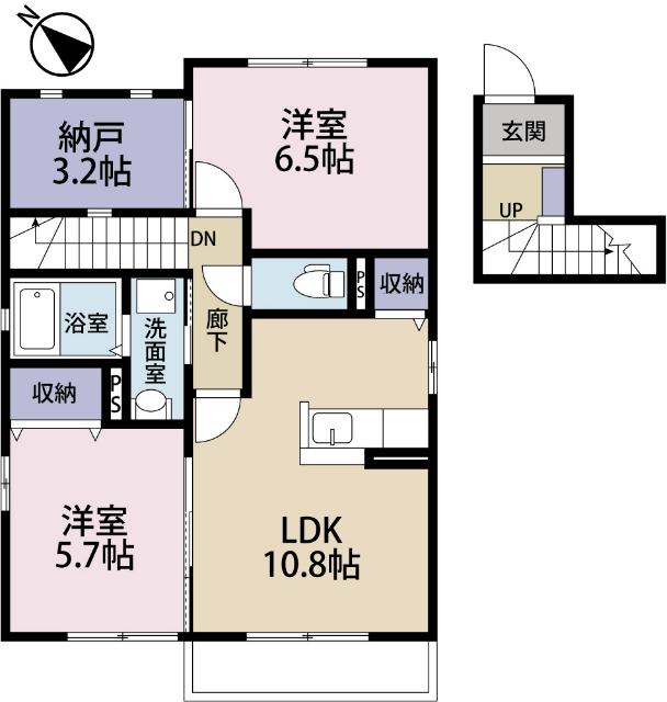  間取り図写真