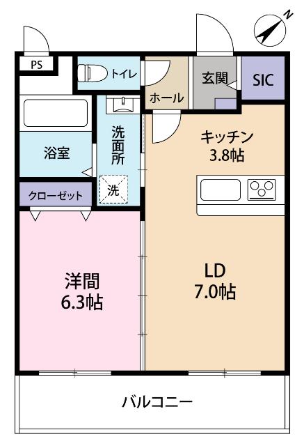  間取り図写真