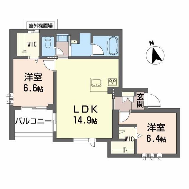  間取り図写真